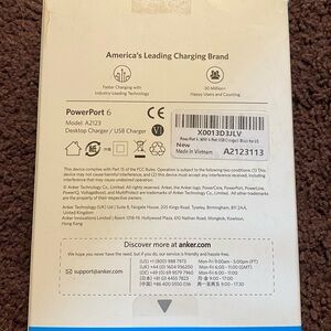 Anker PowerPort 6 USB Charger